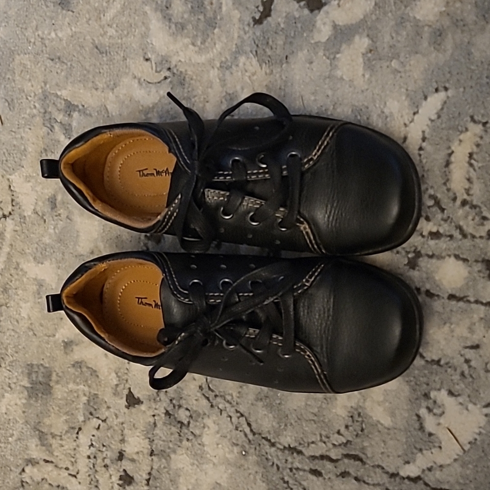 Leather Vintage Look Sneakers - Picture 2 of 8